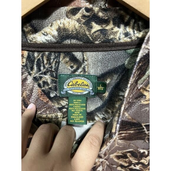 Cabelas Como Fleece Men’s L Lightweight Pullover Henley Casual Streetwear Hunt - Picture 2 of 6